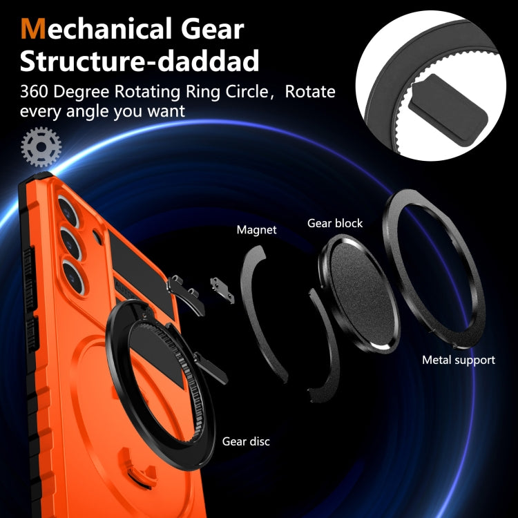 For Samsung Galaxy S22 5G Rotating Magnetic Holder Phone Case