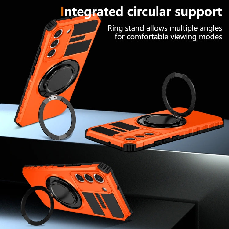 For Samsung Galaxy S22 5G Rotating Magnetic Holder Phone Case