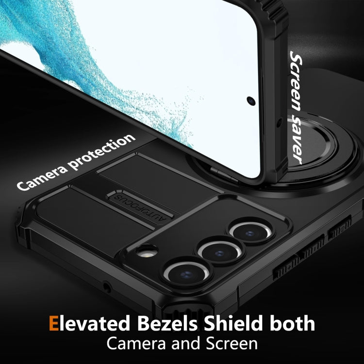 For Samsung Galaxy S22 5G Rotating Magnetic Holder Phone Case