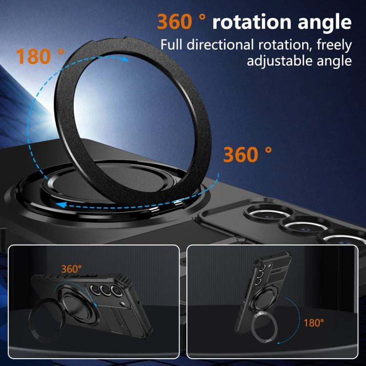 For Samsung Galaxy S22 5G Rotating Magnetic Holder Phone Case