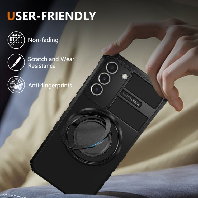For Samsung Galaxy S22 5G Rotating Magnetic Holder Phone Case