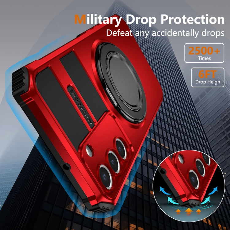 For Samsung Galaxy S22 5G Rotating Magnetic Holder Phone Case