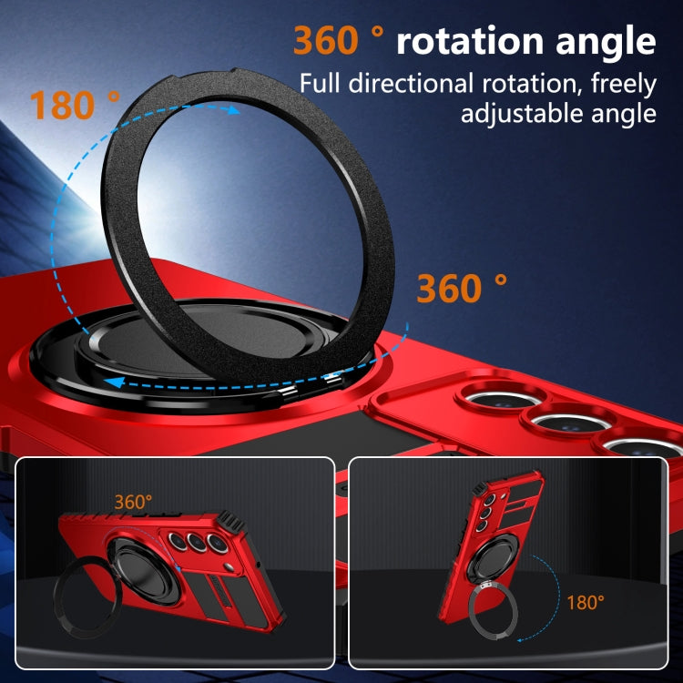 For Samsung Galaxy S22 5G Rotating Magnetic Holder Phone Case