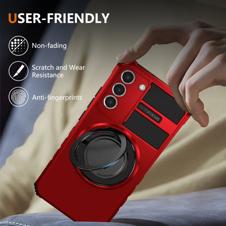 For Samsung Galaxy S22 5G Rotating Magnetic Holder Phone Case