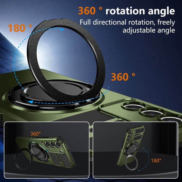 For Samsung Galaxy S22 5G Rotating Magnetic Holder Phone Case