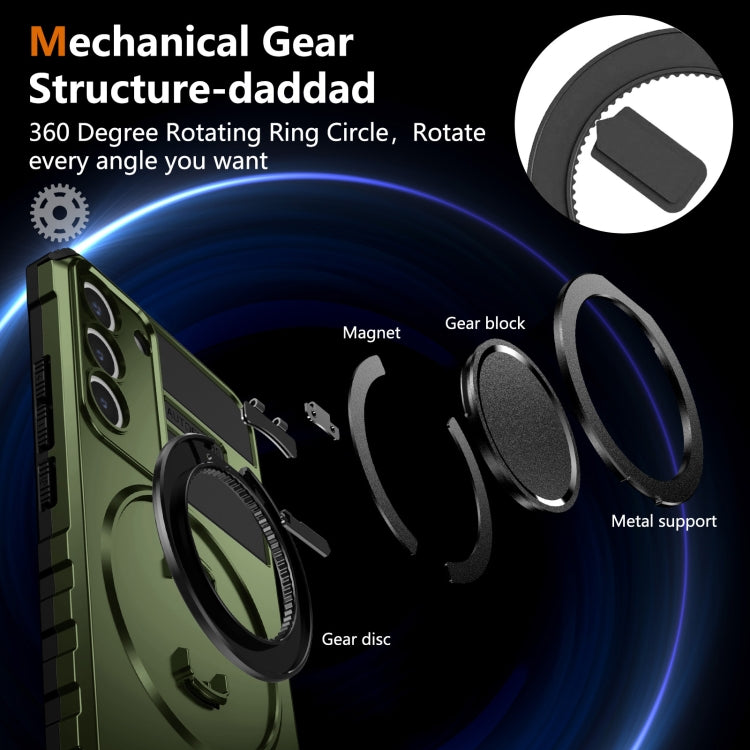 For Samsung Galaxy S22 5G Rotating Magnetic Holder Phone Case