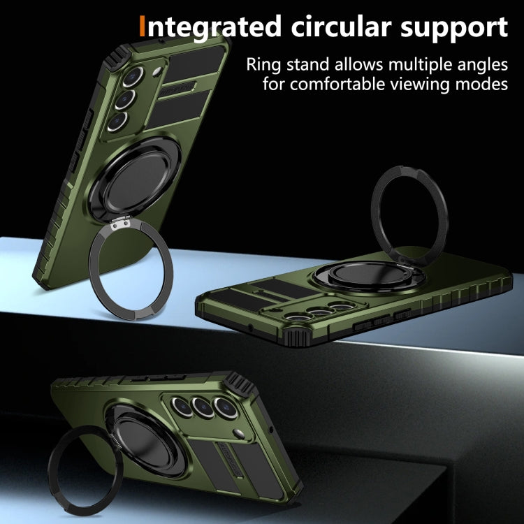 For Samsung Galaxy S22 5G Rotating Magnetic Holder Phone Case