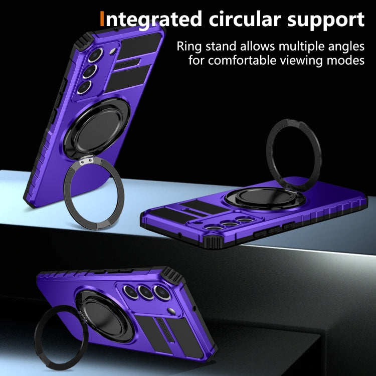 For Samsung Galaxy S22 5G Rotating Magnetic Holder Phone Case