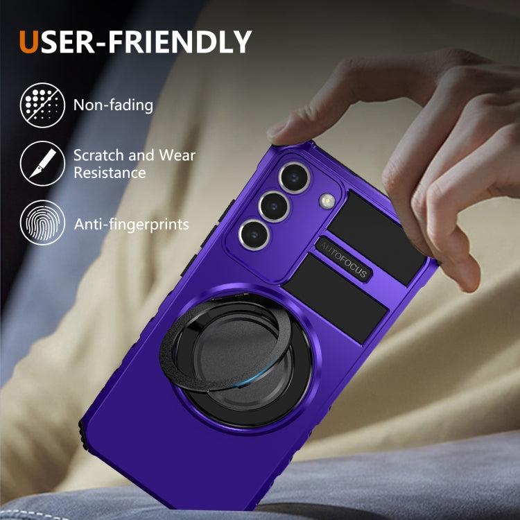 For Samsung Galaxy S22 5G Rotating Magnetic Holder Phone Case