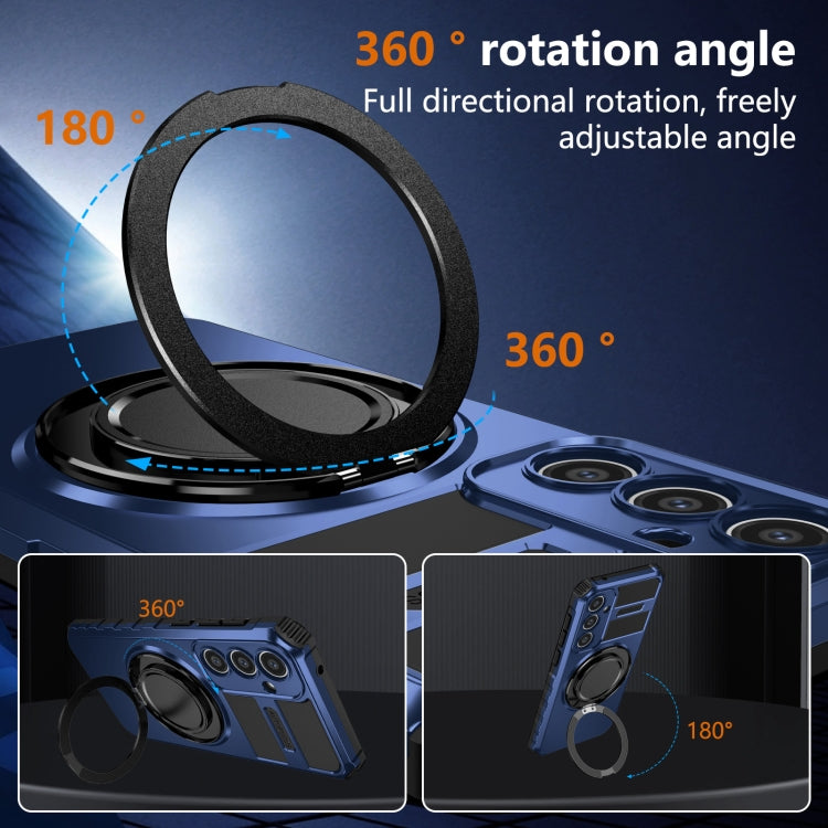 For Samsung Galaxy S23 FE 5G Rotating Magnetic Holder Phone Case