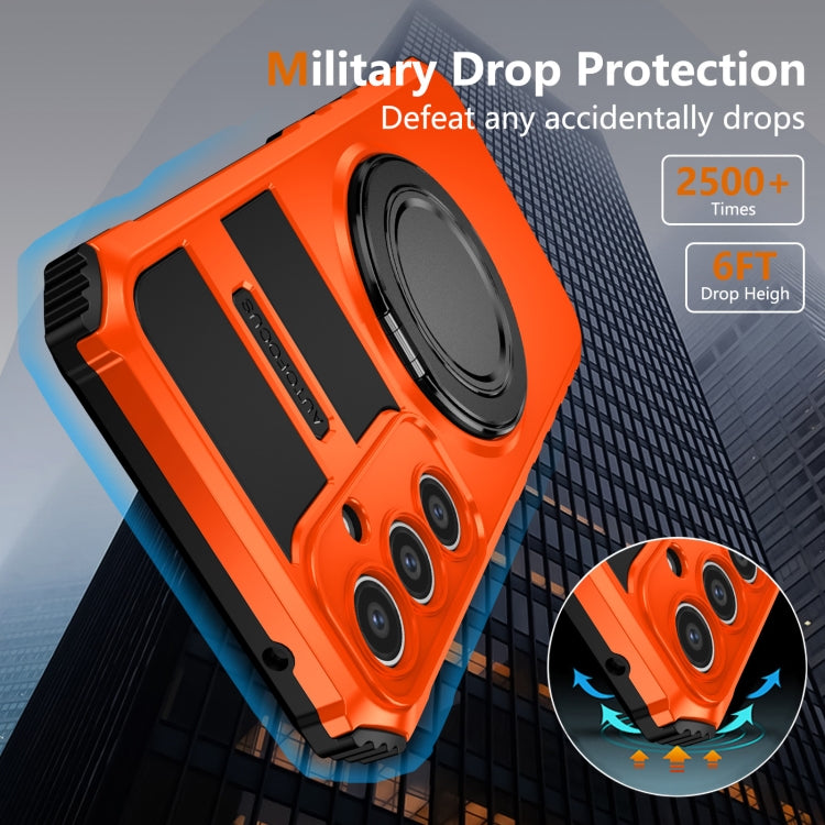 For Samsung Galaxy S23 FE 5G Rotating Magnetic Holder Phone Case