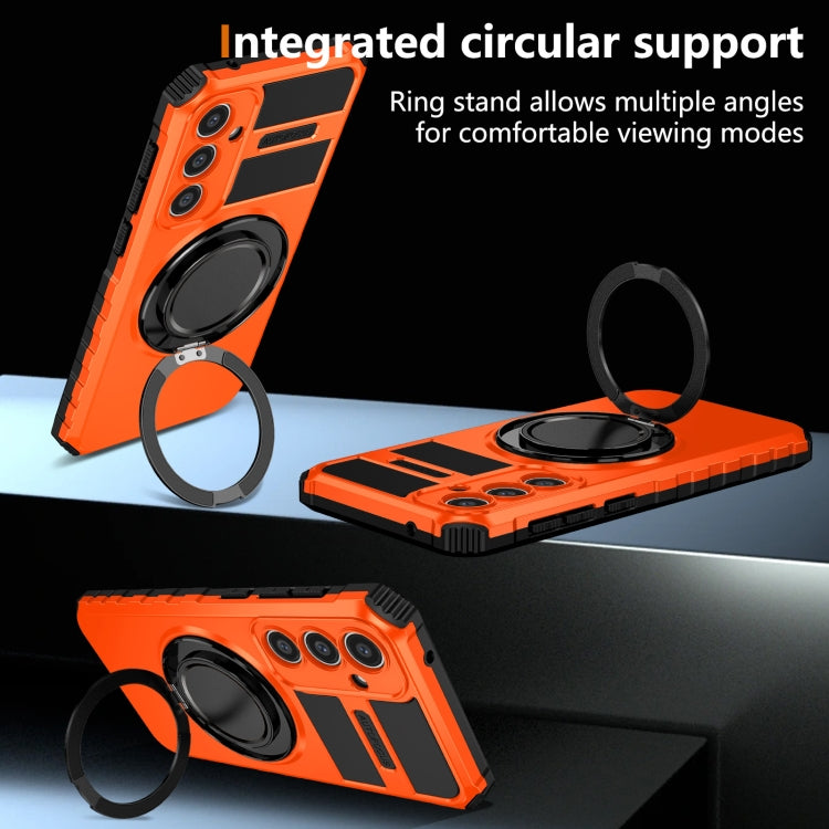 For Samsung Galaxy S23 FE 5G Rotating Magnetic Holder Phone Case