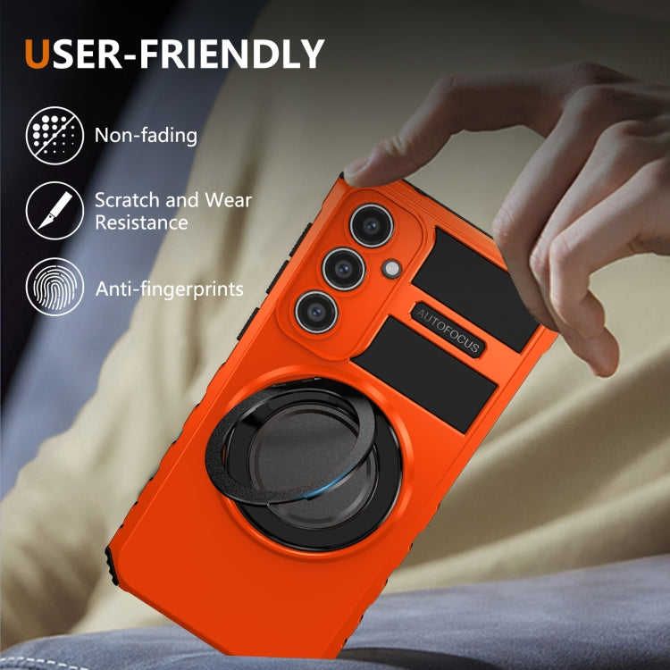 For Samsung Galaxy S23 FE 5G Rotating Magnetic Holder Phone Case