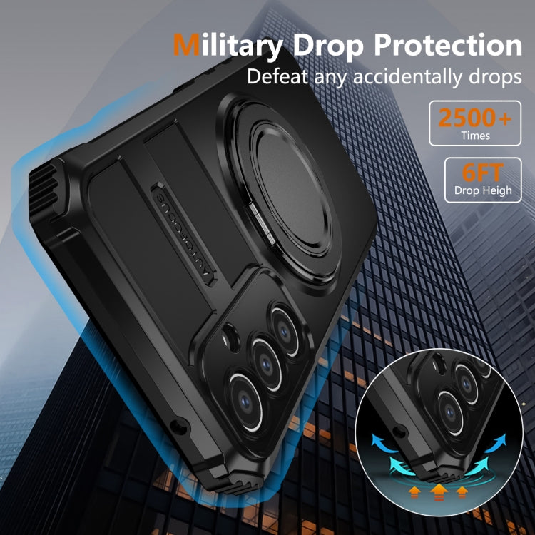 For Samsung Galaxy S23 FE 5G Rotating Magnetic Holder Phone Case