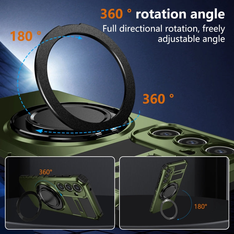 For Samsung Galaxy S23 FE 5G Rotating Magnetic Holder Phone Case