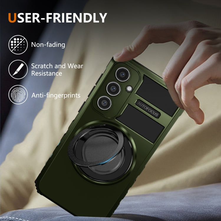 For Samsung Galaxy S23 FE 5G Rotating Magnetic Holder Phone Case