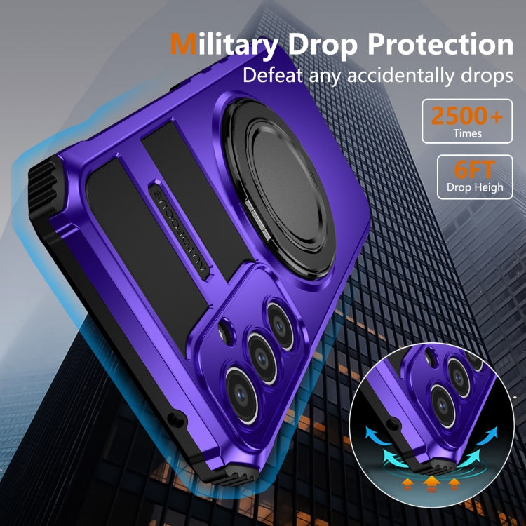 For Samsung Galaxy S23 FE 5G Rotating Magnetic Holder Phone Case