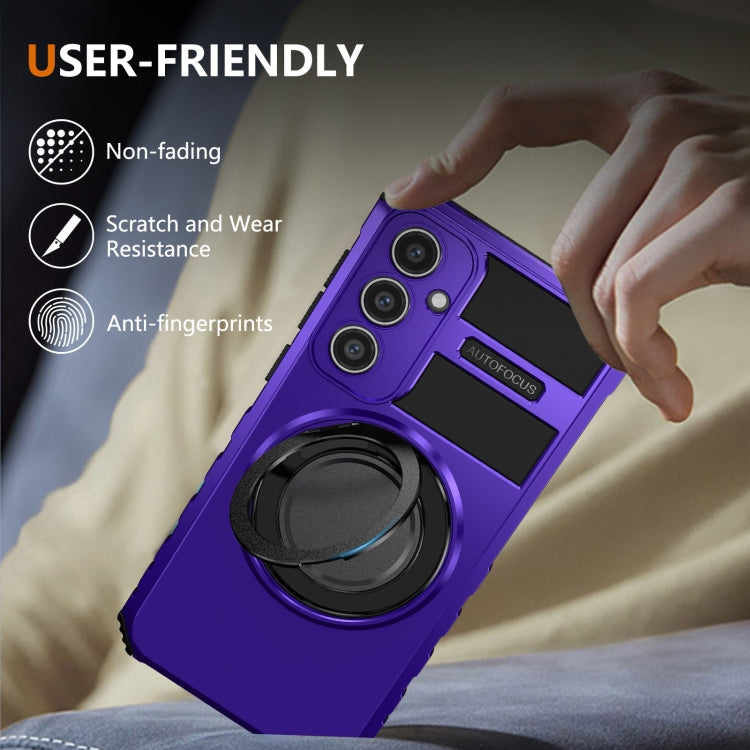 For Samsung Galaxy S23 FE 5G Rotating Magnetic Holder Phone Case