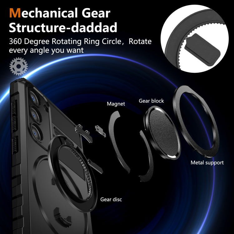 For Samsung Galaxy S23 5G Rotating Magnetic Holder Phone Case