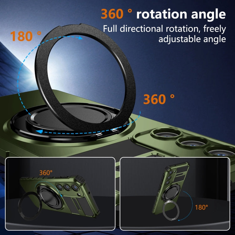 For Samsung Galaxy S23 5G Rotating Magnetic Holder Phone Case