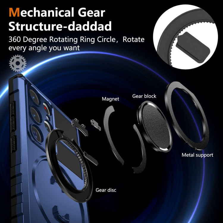 For Samsung Galaxy S23 Ultra 5G Rotating Magnetic Holder Phone Case