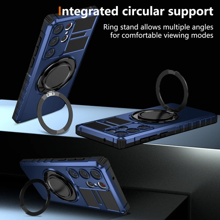 For Samsung Galaxy S23 Ultra 5G Rotating Magnetic Holder Phone Case