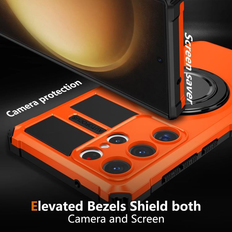 For Samsung Galaxy S23 Ultra 5G Rotating Magnetic Holder Phone Case