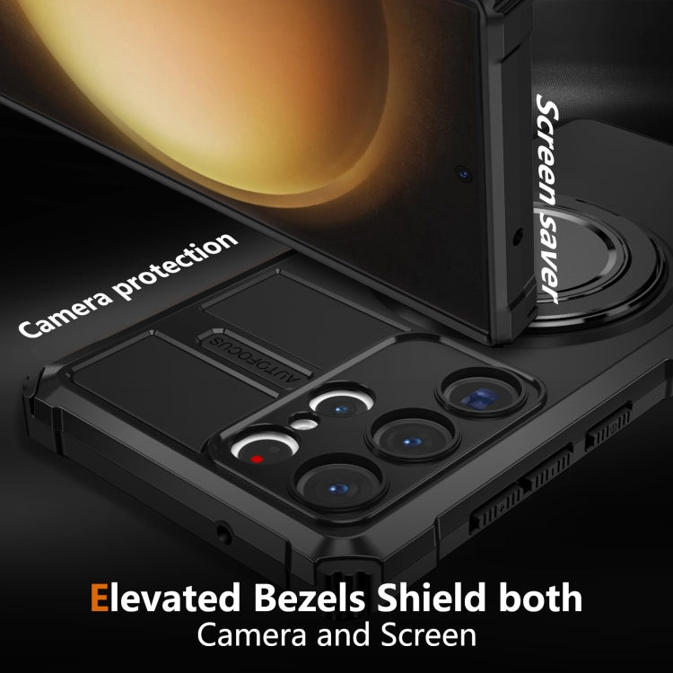 For Samsung Galaxy S23 Ultra 5G Rotating Magnetic Holder Phone Case