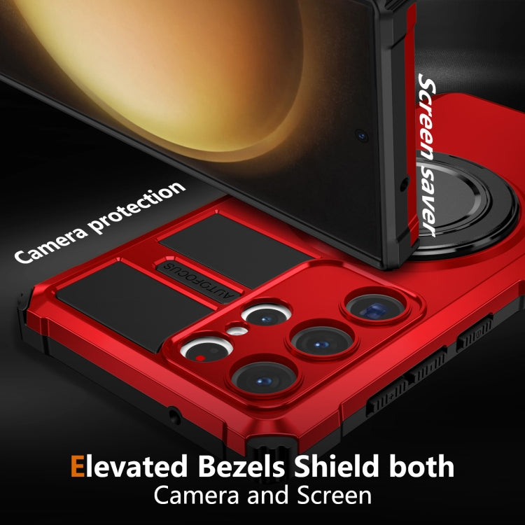 For Samsung Galaxy S23 Ultra 5G Rotating Magnetic Holder Phone Case