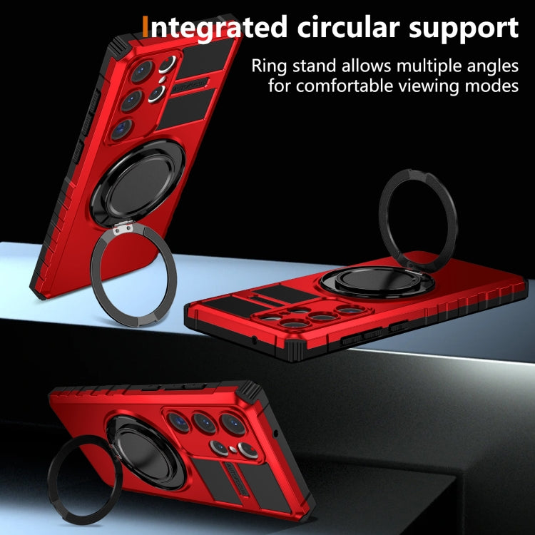 For Samsung Galaxy S23 Ultra 5G Rotating Magnetic Holder Phone Case