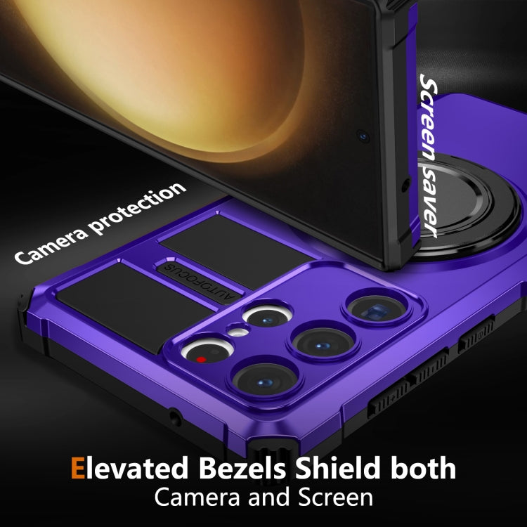 For Samsung Galaxy S23 Ultra 5G Rotating Magnetic Holder Phone Case
