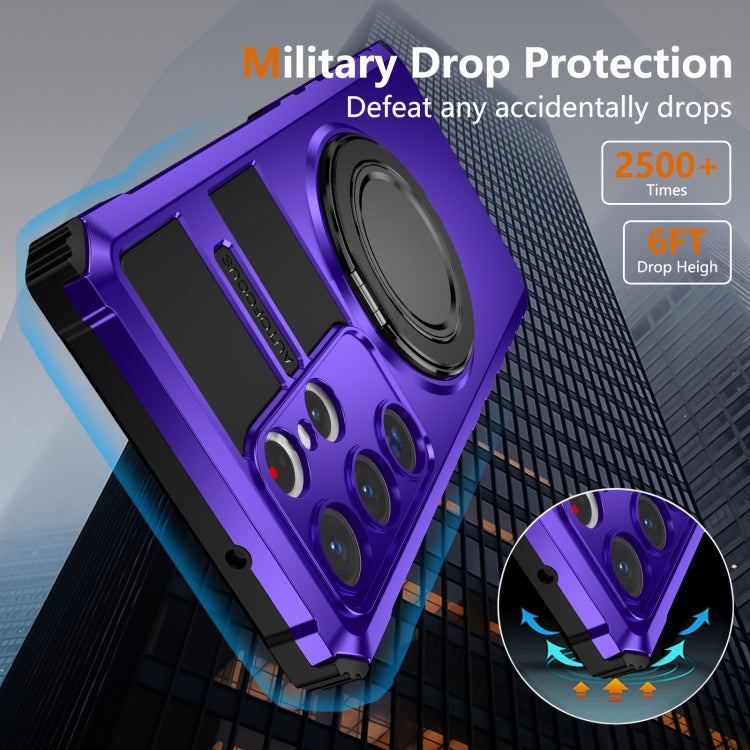 For Samsung Galaxy S23 Ultra 5G Rotating Magnetic Holder Phone Case