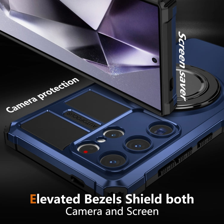 For Samsung Galaxy S24 Ultra 5G Rotating Magnetic Holder Phone Case