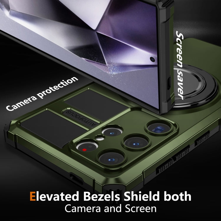 For Samsung Galaxy S24 Ultra 5G Rotating Magnetic Holder Phone Case