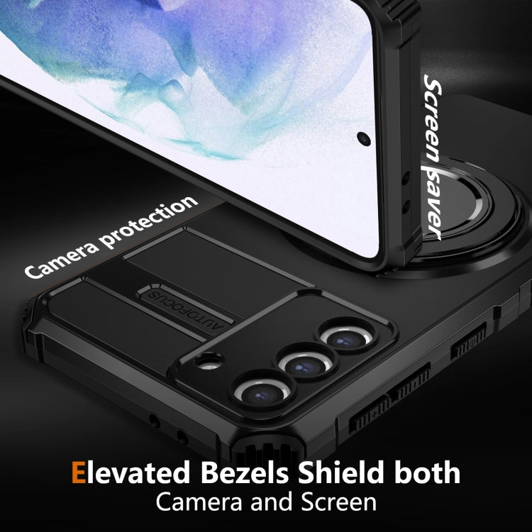 For Samsung Galaxy S21 FE 5G Rotating Magnetic Holder Phone Case