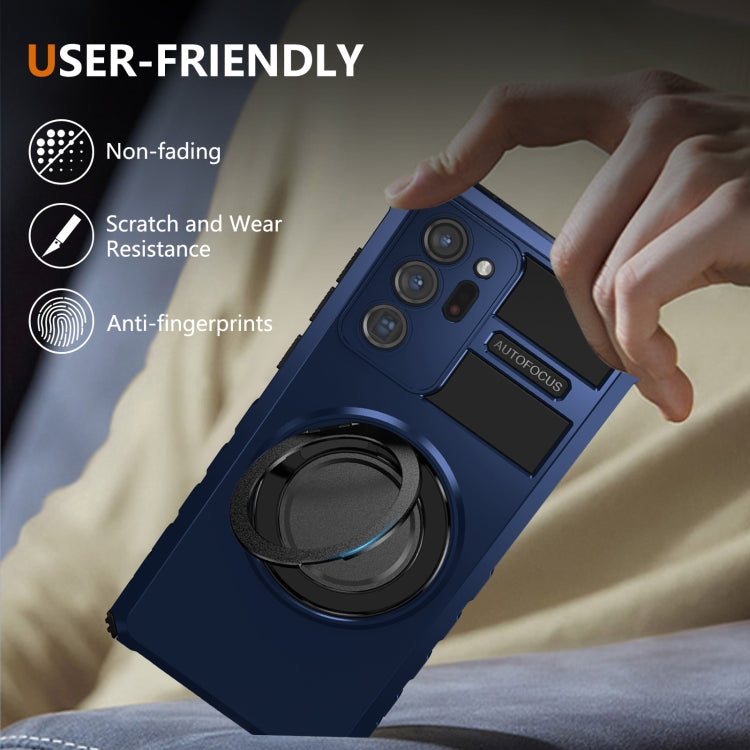 For Samsung Galaxy Note20 Ultra Rotating Magnetic Holder Phone Case