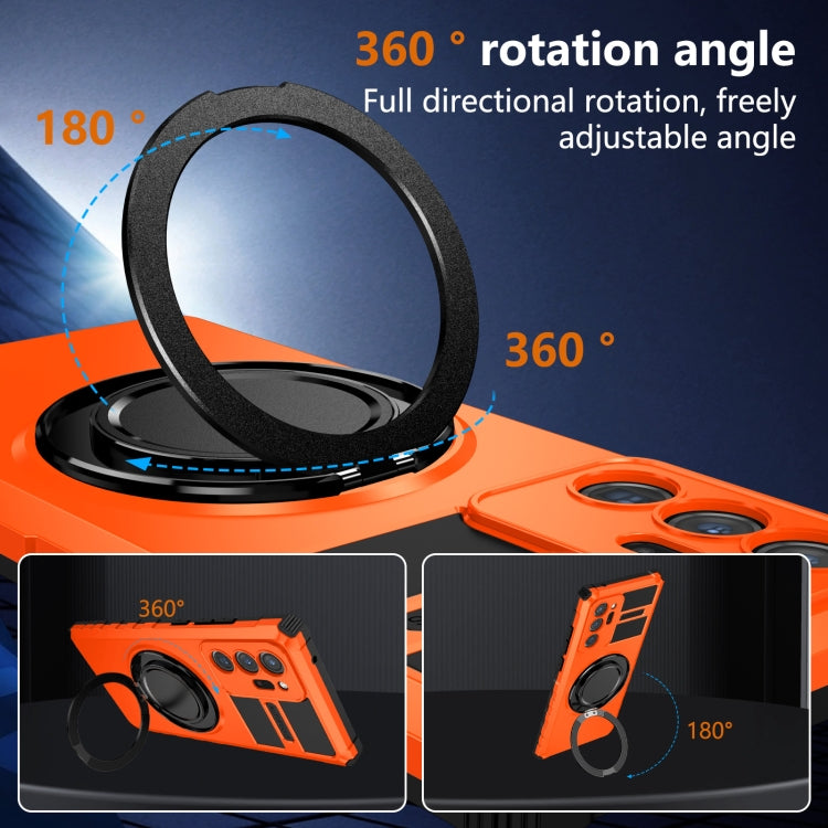 For Samsung Galaxy Note20 Ultra Rotating Magnetic Holder Phone Case