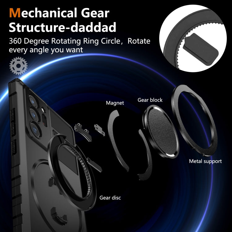 For Samsung Galaxy Note20 Ultra Rotating Magnetic Holder Phone Case