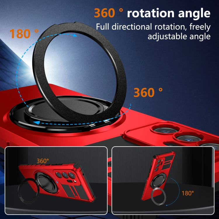 For Samsung Galaxy Note20 Ultra Rotating Magnetic Holder Phone Case