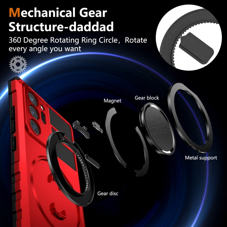 For Samsung Galaxy Note20 Ultra Rotating Magnetic Holder Phone Case