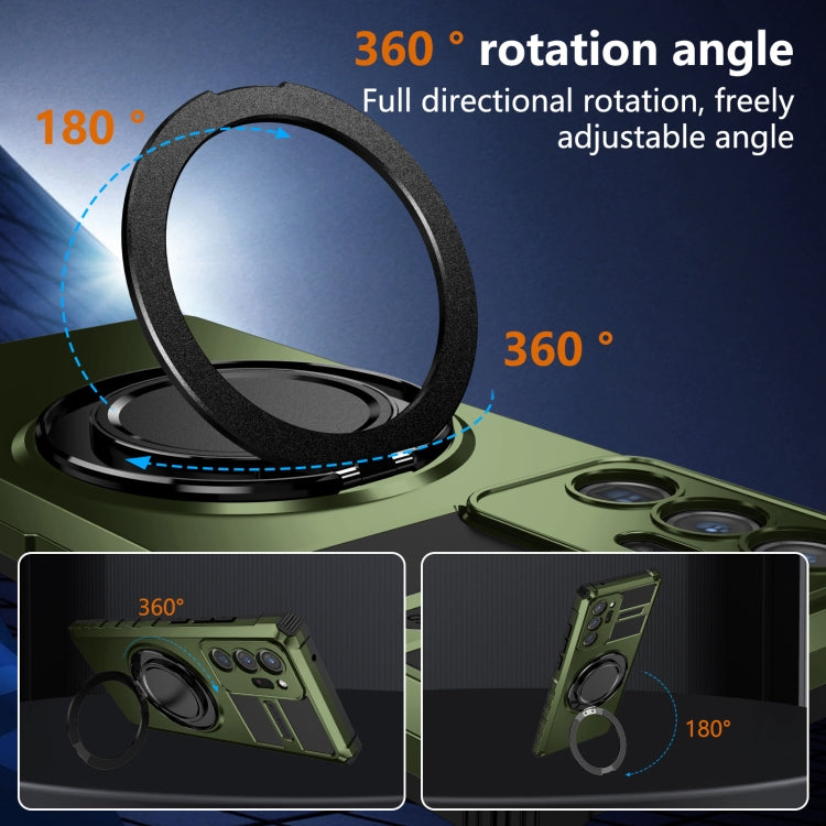 For Samsung Galaxy Note20 Ultra Rotating Magnetic Holder Phone Case