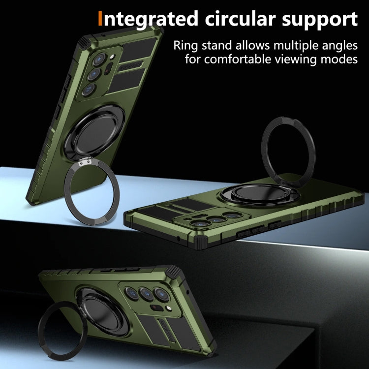 For Samsung Galaxy Note20 Ultra Rotating Magnetic Holder Phone Case