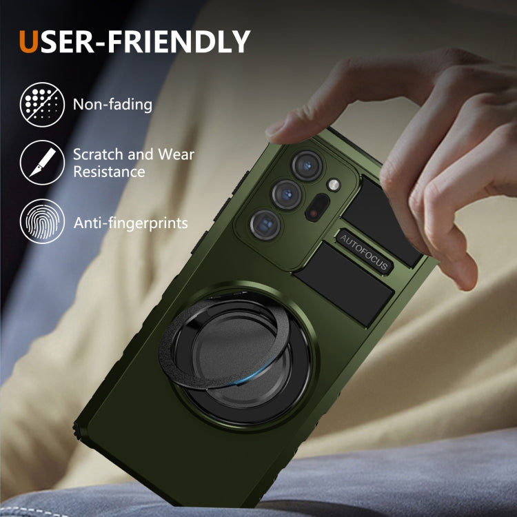 For Samsung Galaxy Note20 Ultra Rotating Magnetic Holder Phone Case