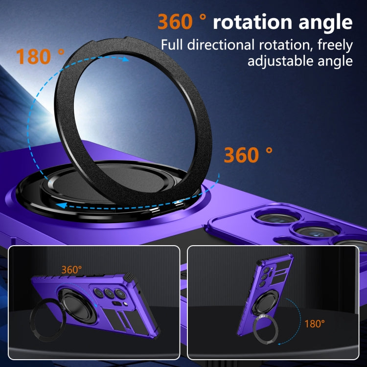 For Samsung Galaxy Note20 Ultra Rotating Magnetic Holder Phone Case