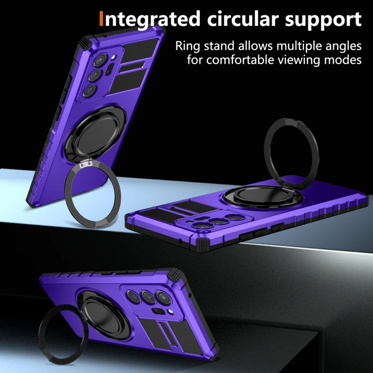 For Samsung Galaxy Note20 Ultra Rotating Magnetic Holder Phone Case