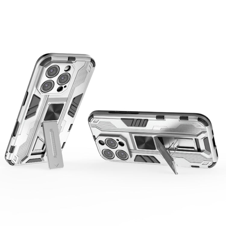 For iPhone 16 Pro Supersonic PC + TPU Holder Phone Case
