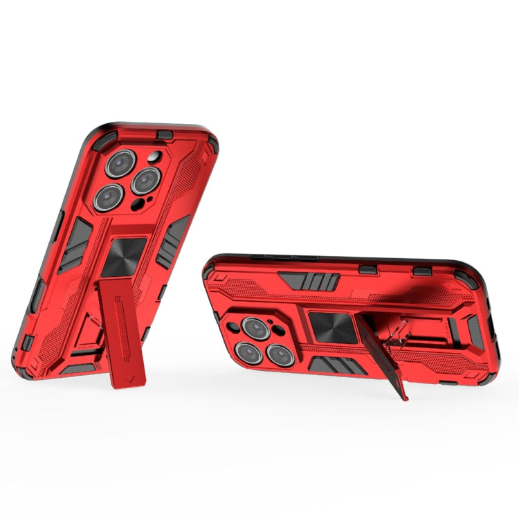 For iPhone 16 Pro Supersonic PC + TPU Holder Phone Case
