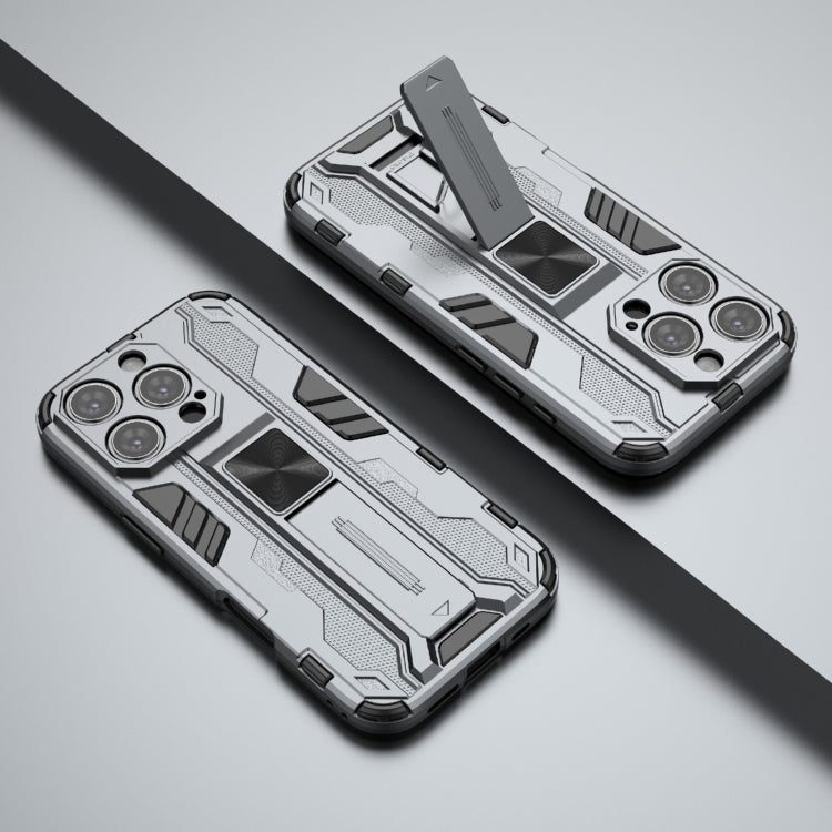 For iPhone 16 Pro Supersonic PC + TPU Holder Phone Case