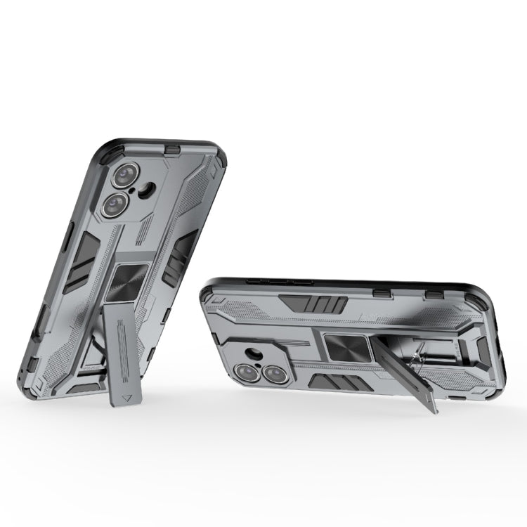 For iPhone 16 Plus Supersonic PC + TPU Holder Phone Case
