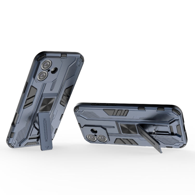 For iPhone 16 Plus Supersonic PC + TPU Holder Phone Case